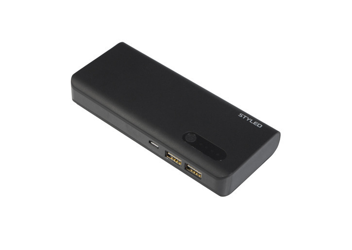 10400mAh with QC2.0対応　モバイルバッテリー　ブラック【生産終了】