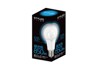 LED電球　E26口金　全方向タイプ(300°)　60W相当　1個PK　昼光色