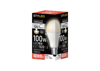 LED電球　E26口金　100W相当広配光　電球色（2017年度省エネ目標基準値達成モデル）