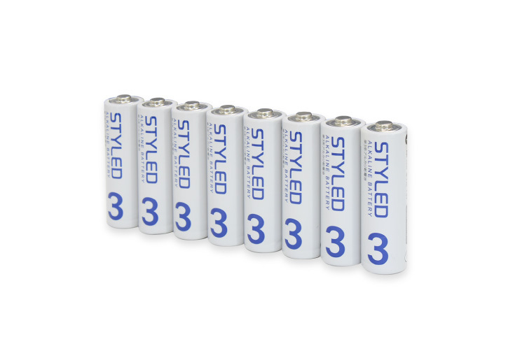 アルカリ乾電池 単3形 8本パック---SAB-LR6-8P