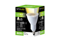 LED電球　E11口金　ハロゲン電球タイプ　密閉器具対応　600lm　昼白色---HDR6E11N1